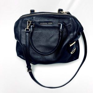 Michael Kors Black Leather Purse